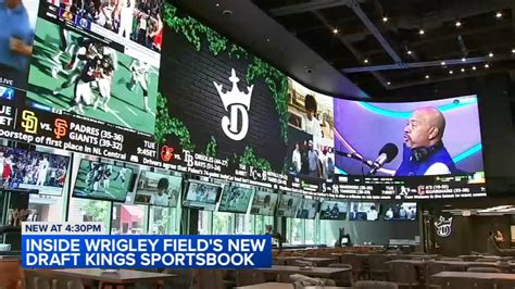 New DraftKings Sportsbook facility connected to Wrigley Field will open.